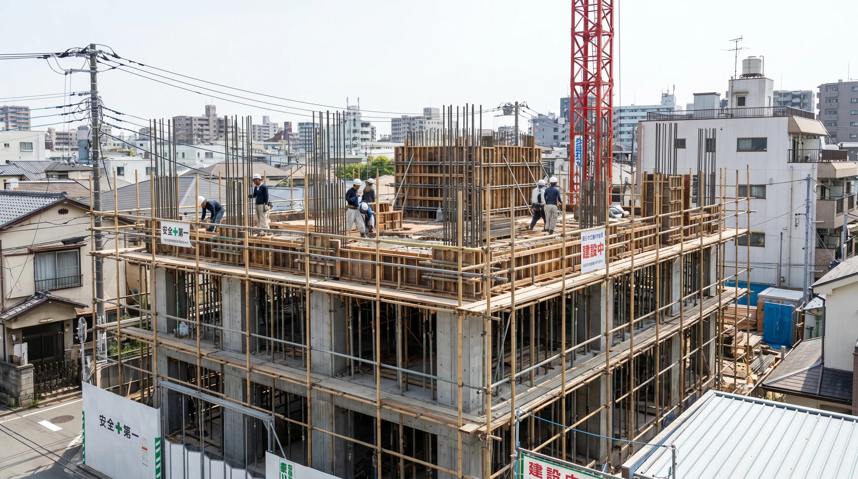 建築工事