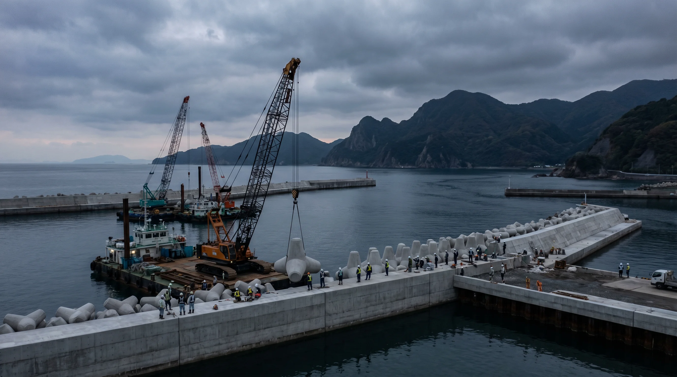 港湾工事