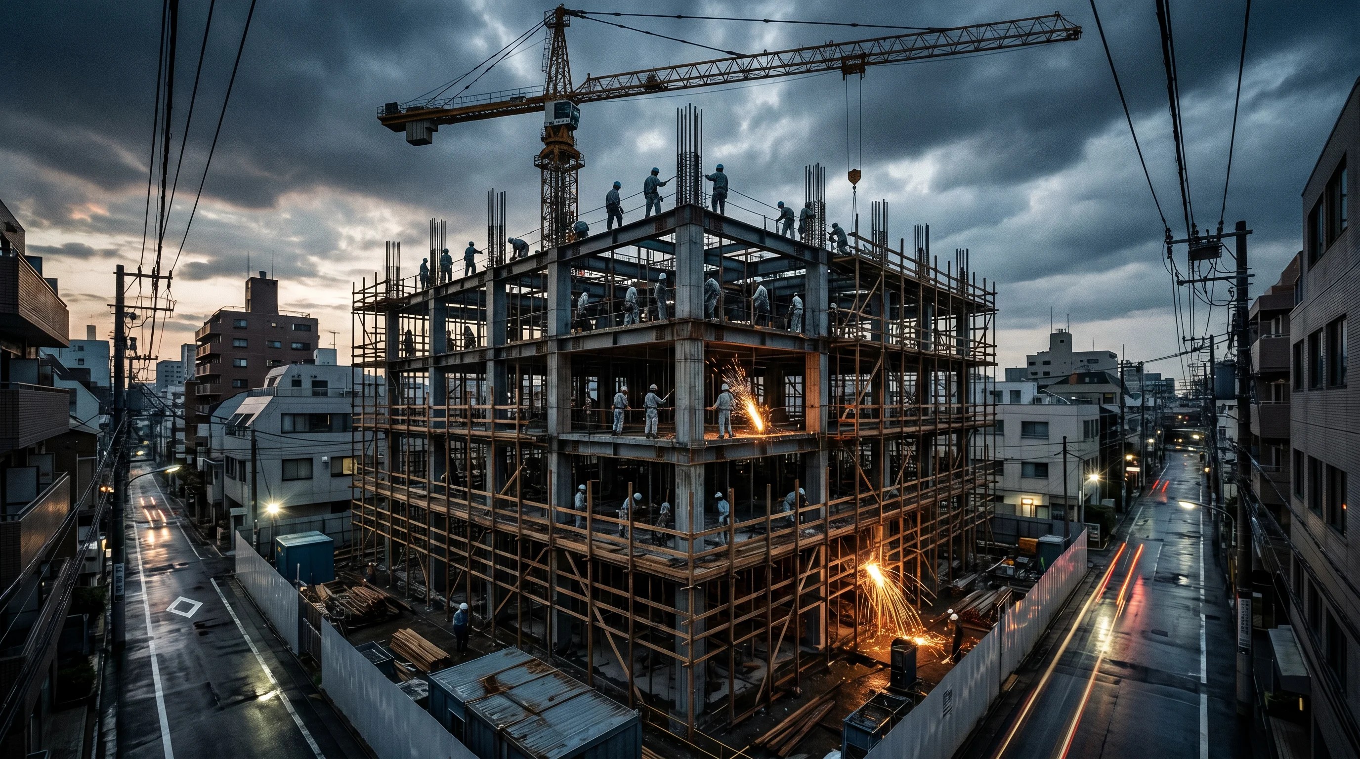 建築工事